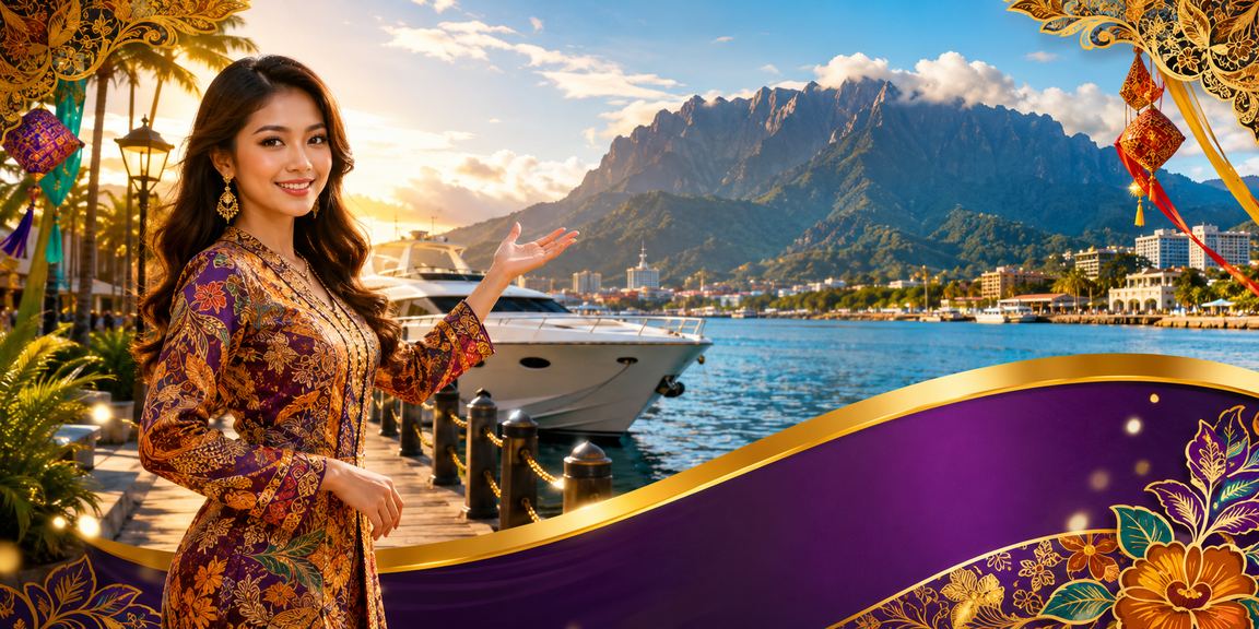Promosi VIP dan bonus eksklusif dengan corak batik Sabah